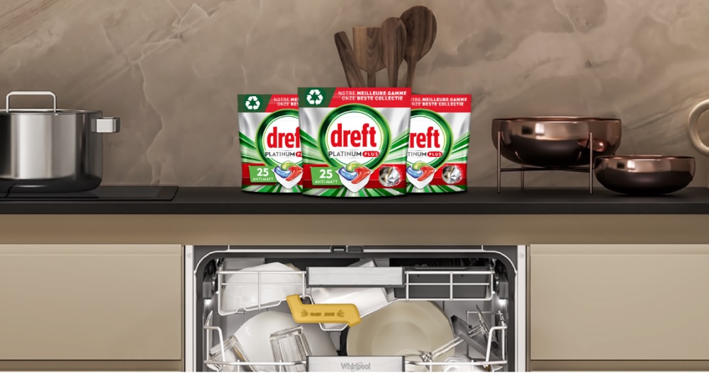 Tot 12 maanden gratis Dreft Platinum